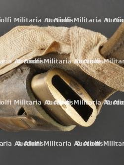 Glaive d'artillerie allemand avec porte fourreau et dragonne. German Artillery Short Sword with Frog and Knot — photo 6