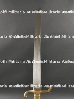 Glaive d'artillerie allemand avec porte fourreau et dragonne. German Artillery Short Sword with Frog and Knot — photo 8