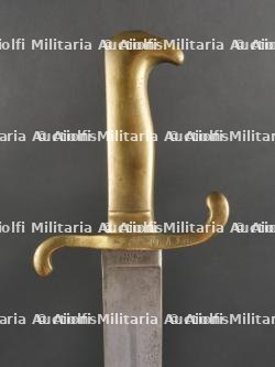 Glaive d'artillerie allemand avec porte fourreau et dragonne. German Artillery Short Sword with Frog and Knot — photo 9