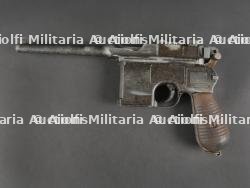 Réplique de pistolet automatique C96 Mauser. Replica of C96 Mauser Automatic Pistol — miniature 2
