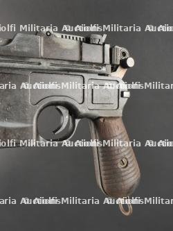 Réplique de pistolet automatique C96 Mauser. Replica of C96 Mauser Automatic Pistol — miniature 3
