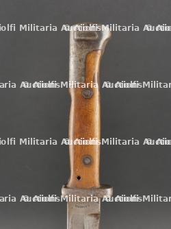 Baïonnette allemande 84-98 1er type régimentée au RJR36. German Bayonet 84/98 First Type, Regimentally Marked RJR36 — photo 7