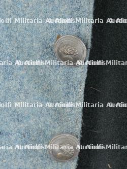Tunique bleu horizon d'un sous-lieutenant du 28e RI. Blue Horizon Tunic, Second Lieutenant, 28th Infantry Regiment — miniature 3
