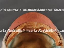 Schirmmütze M1910 feldgrau d'officier Prussien avec bande de camouflage. Prussian Officer’s Schirmmütze M1910, Field-Grey with Camouflage Band — miniature 10