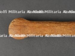 Pelle allemande du 133e régiment d'infanterie saxon datée 1911. German Entrenching Tool, 133rd Saxon Infantry Regiment, Dated 1911 — miniature 3