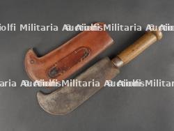 Scie et serpe françaises dans leurs étuis. French Saw and Billhook with Scabbards — photo 4