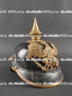Casque à pointe Prussien troupe modèle 1895. Prussian Enlisted Man’s Pickelhaube, Model 1895 — miniature 2