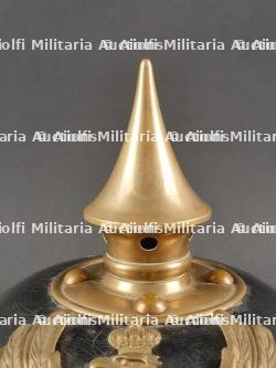 Casque à pointe Prussien troupe modèle 1895. Prussian Enlisted Man’s Pickelhaube, Model 1895 — miniature 4