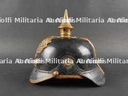 Casque à pointe Prussien troupe modèle 1895. Prussian Enlisted Man’s Pickelhaube, Model 1895 — miniature 5