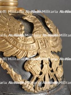 Casque à pointe Prussien troupe modèle 1895. Prussian Enlisted Man’s Pickelhaube, Model 1895 — miniature 10