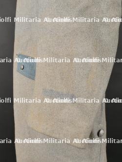 Capote Poiret bleu horizon modifiée 1915. Blue Horizon Poiret Greatcoat, Modified 1915 Pattern — miniature 8