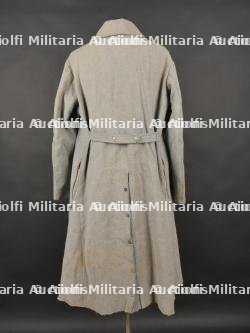 Capote Poiret bleu horizon modifiée 1915. Blue Horizon Poiret Greatcoat, Modified 1915 Pattern — miniature 14