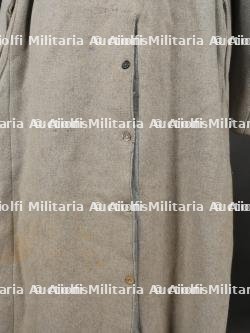 Capote Poiret bleu horizon modifiée 1915. Blue Horizon Poiret Greatcoat, Modified 1915 Pattern — miniature 17