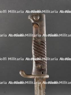 Baïonnette S98 à dents de scie du Bayerisches Infanterie Regiment Nr 6. S98 Sawback Bayonet, Bavarian Infantry Regiment No. 6 — miniature 4