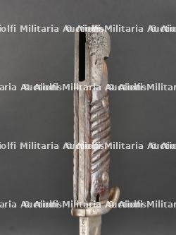 Baïonnette S98 à dents de scie du Bayerisches Infanterie Regiment Nr 6. S98 Sawback Bayonet, Bavarian Infantry Regiment No. 6 — miniature 7