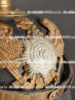 Casque à pointe M1895 de la Garde. Model 1895 Guard Pickelhaube — photo 12