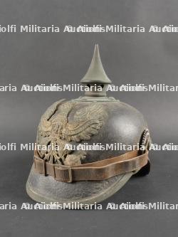 Casque à pointe M1895 troupe du JR171 de Colmar. Model 1895 Pickelhaube, JR171 Regiment, Colmar