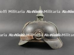 Casque à pointe M1895 troupe du JR171 de Colmar. Model 1895 Pickelhaube, JR171 Regiment, Colmar — photo 6
