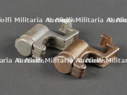 Lot de deux bouchons de canon de Gewehr 98. Pair of German Gewehr 98 Muzzle Covers — photo 1