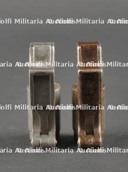 Lot de deux bouchons de canon de Gewehr 98. Pair of German Gewehr 98 Muzzle Covers — photo 3