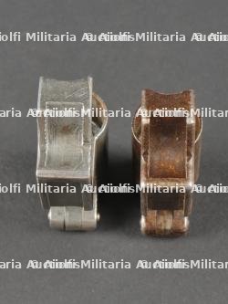 Lot de deux bouchons de canon de Gewehr 98. Pair of German Gewehr 98 Muzzle Covers — photo 4