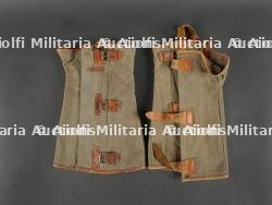 Paire de guêtres de la Marine impériale allemande. Pair of Imperial German Navy Gaiters