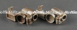Lot de deux bouchons de canon de Gewehr 98. Pair of German Gewehr 98 Muzzle Covers — miniature 5