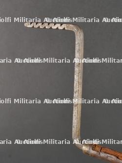 Tige coudée de nettoyage de chambre de mitrailleuse allemande MG08. German MG08 Chamber Cleaning Rod (Bent Type) — miniature 6
