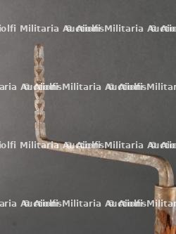 Tige coudée de nettoyage de chambre de mitrailleuse allemande MG08. German MG08 Chamber Cleaning Rod (Bent Type) — miniature 7
