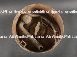 Bidon refroidisseur rond Wasserkessel 11 pour mitrailleuse allemande MG08. Round Water Cooling Can “Wasserkessel 11” for MG08 Machine Gun — miniature 5