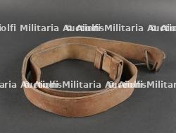 Bretelle de fusil canadienne en cuir 1915. Canadian Leather Rifle Sling 1915