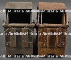 Paire de tambours de MG08-15 dans leur caisse. Pair of MG08/15 Drum Magazines with Carrying Crate — photo 14
