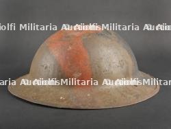 Casque anglais Brodie Mk I camouflé. British Camouflaged Brodie Mk I Helmet