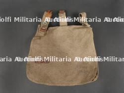 Sac à pain allemand réutilisé armée belge. German Bread Bag Reused by the Belgian Army