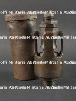 Rare dispositif de tir à blanc pour mitrailleuse allemande MG08 et 08-15. Rare Blank-Firing Device for MG08 and MG08/15 Machine Guns