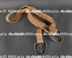 Sangle de mitrailleur allemand ersatz en ortie. German Ersatz Machine Gunner’s Sling in Nettle Fabric
