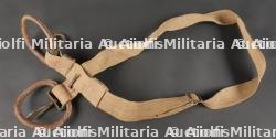 Sangle de mitrailleur allemand ersatz en ortie. German Ersatz Machine Gunner’s Sling in Nettle Fabric