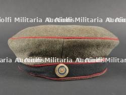 Mütze M1907 feldgrau de Pionier ou Artillerie. Field-Grey Mütze M1907 for Pioneers or Artillery