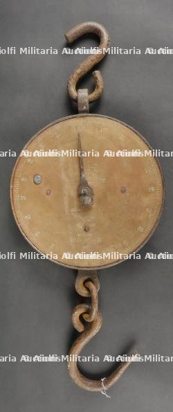 Peson à cadran anglais de 1917. British Dial Spring Scale Dated 1917