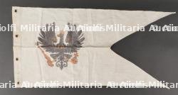 Flamme de lance d'un sous-officier du Garde Ulanen Regiment Nr 3. Lance Pennant, NCO, Guard Uhlan Regiment No. 3