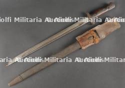 Baïonnette anglaise 1907 avec porte fourreau pattern 14. British Bayonet 1907 with Pattern 14 Frog