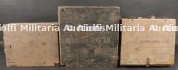 Lot de 3 caisses allemandes pour munitions