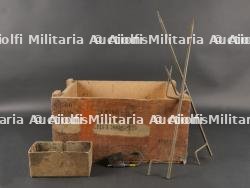 Lot US Signal Corps caisse et dispositif d'alarme