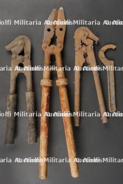 Clé Luftwaffe et pinces coupantes allemandes