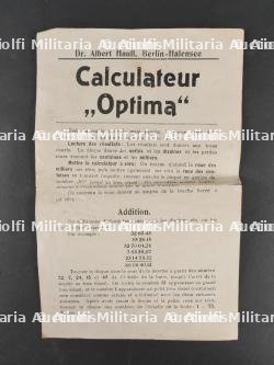 Disque de calcul US. American calculating disc — miniature 2