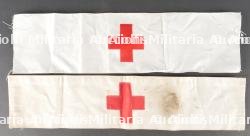 Brassards infirmier US. Set of American nurse armbands