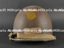 Casque US 377th FA BH Airborne. US helmet 377th FA BH Airborne — photo 5