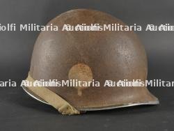 Casque US 377th FA BH Airborne. US helmet 377th FA BH Airborne — photo 7