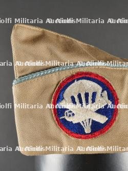 Calot de parachutiste US. US paratrooper garrison cap — miniature 2