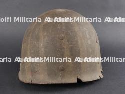 Lot Liner de casque parachutiste US avec laundry, liner casque USM1 et quart nominatifs. Lot of US paratrooper helmet liner with laundry number, USM1 liner and named mess kit cup — miniature 6